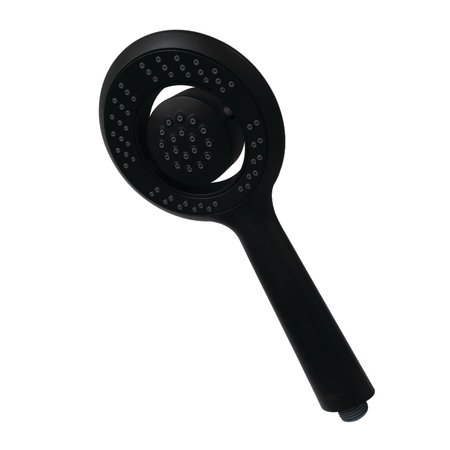 SHOWERSCAPE KXH441A0 Vilbosch 5" 4-Function Hand Shower Head, Matte Black KXH441A0